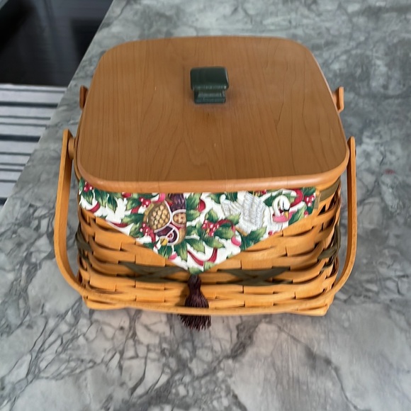 Longaberger Deck The Halls Basket combo - Picture 2 of 4